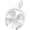 Good Luck Charm White Gold - 10-2582