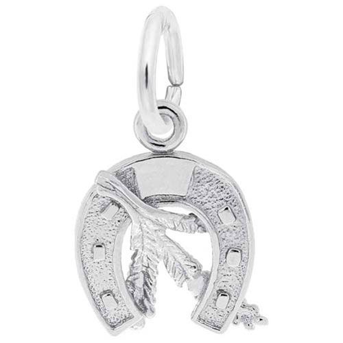 Goodluck Charm 14K While Gold - 10-455-0-14KW