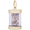 Gr. Cayman Sand Capsule Charm - Gold Plated