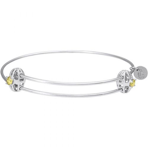 Graceful Bangle Bracelet - November Sterling Silver -20-518-11-ss
