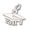 Grad Cap 2011 Charm - Sterling Silver - 10-6741