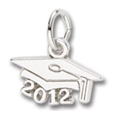 Grad Cap 2012 Charm - 10-6741