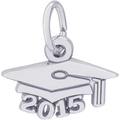 Grad Cap 2015 Charm - 10-6745