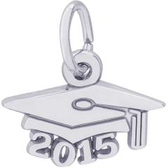 Grad Cap 2015 Large Charm - 10-6915
