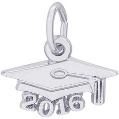 Grad Cap 2016 Charm - 10-6746