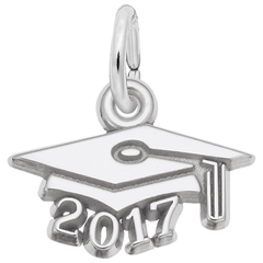 Grad Cap 2017 Charm - 10-6747
