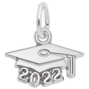 Grad Cap 2022 14k Gold Charm - 10-6752-0-14kw