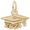 Grad Cap 2024 Charm 10K Gold - 10-6754-0-10K