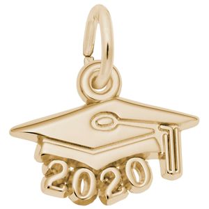 Graduation Cap 2020 Charm - 14K Gold - 10-6750-14kg