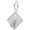 Graduation Cap Charm Silver - 10-1763