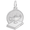 Graduation Charm White Gold - 10-0179