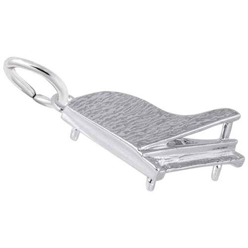 Grand Piano Charm Sterling Silver - 10-417-0-SS