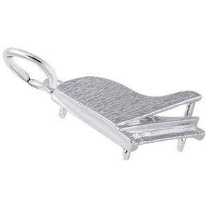 Grand Piano Charm Sterling Silver - 10-417-0-SS