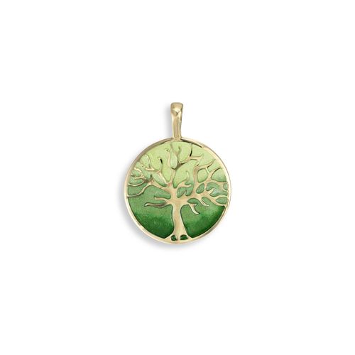 Green Tree of Life Pendant - 18K - NNG127A-X