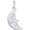 Half Moon Charm Silver - 10-6476