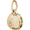 Hamburger Charm 14K Gold - 10-8172