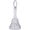 Hand Bell Charm White Gold - 10-2353