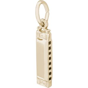 Harmonica Charm - 10K Gold - 10-8275