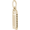 Harmonica Charm - Gold Plated - 10-8275