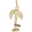 Hawaii Palm Charm 14K Gold - 10-4701