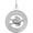 Hawaii with Turtle Charm 14K White Gold - 10-1853