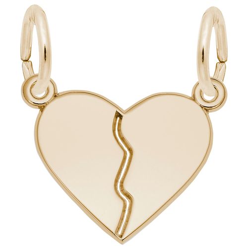 Heart Charm - Gold Plated - 10-8357