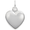 Heart Charm Silver - 10-6049