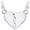Heart Charm Silver - 10-7730