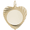 Heart Disc Charm 10K Gold - 10-7911