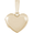 Heart Locket Charm Gold Plated - 10-8606