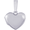 Heart Locket Charm White Gold - 10-8606