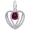 Held in Love Heart July Charm - 14K White Gold - 10-1850-007-wg