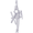 Helicopter Charm Silver - 10-4675