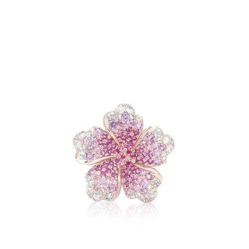 Hibiscus Flower Pendant 21mm