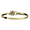 Hibiscus Hook Bracelet - 14K Yellow Gold 4mm 7.5 Inch