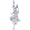 Highland Dancer Charm Silver - 10-0479