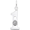 Hole In 1 Golf Charm Silver - 10-1772