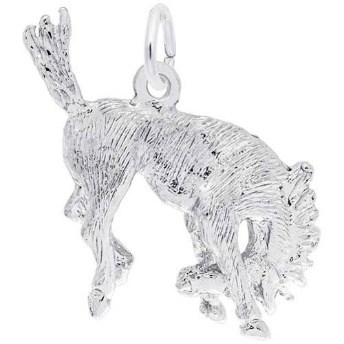 Horse Charm 14K While Gold - 10-1778-0-14KW