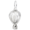 Hot Air Balloon Charm Silver - 10-8209