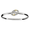 Hurricane Airplane Hook Bracelet - Sterling Silver & 14K 4mm 7.5 Inch