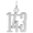 I Love You 1-4-3 Charm - Sterling Silver - 10-1796-SS