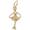 Ice Skater Charm 14K Gold - 10-1764