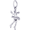 Ice Skater Charm Silver - 10-0607