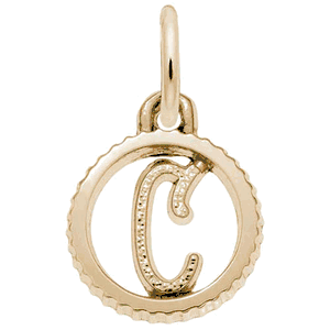 Init-c Charm 14K Gold - 10-4190-3-14K