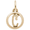 Init-c Charm 14K Gold - 10-4190-3-14K