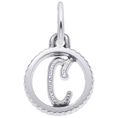 Init-c Charm 14K While Gold - 10-4190-3-14KW