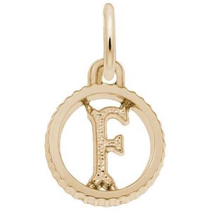 Init-f Charm 10K Gold - 10-4190-6-10K
