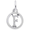 Init-f Charm 14K While Gold - 10-4190-6-14KW