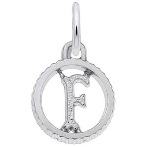 Init-f Charm 14K While Gold - 10-4190-6-14KW