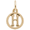 Init-h Charm 14K Gold - 10-4190-8-14K